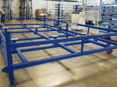Caisse transport plancher avion