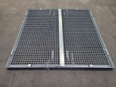Grille double battant