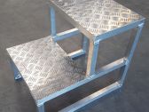 Marche pied alu sur mesure